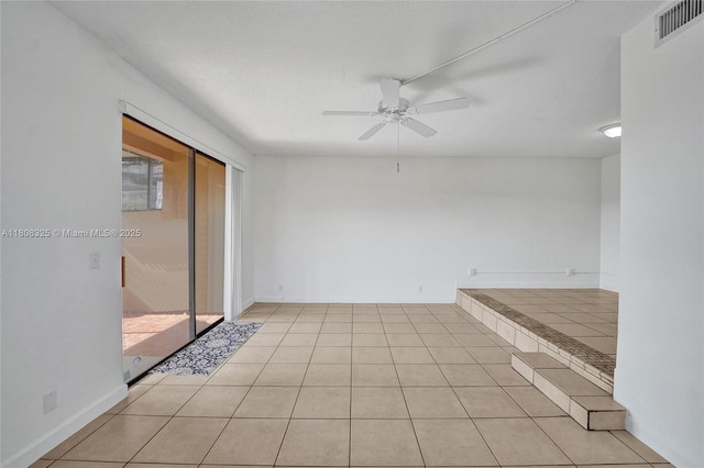 1551 NW 92nd Ave Unit 185, Pembroke Pines, FL 33024 - unfurnished room with ceiling fan, light tile patterned floors, and healthy amount of natural light