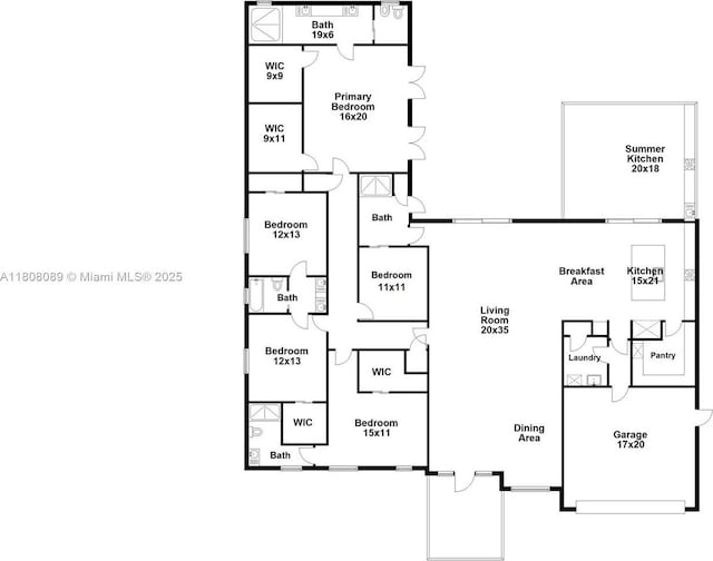 7495 SW 105th Ter, Pinecrest, FL 33156 - property floor plan