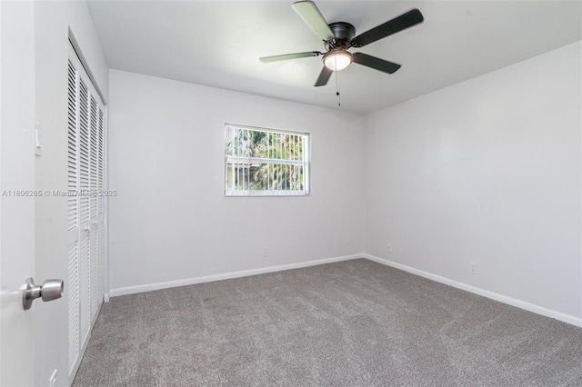 9919 SW 1st Ct, Coral Springs, FL 33071 - unfurnished bedroom with a closet, carpet, and baseboards
