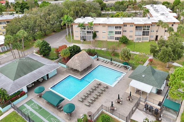 3508 SW Natura Blvd Unit 304, Deerfield Beach, FL 33441 - bird's eye view of a pool