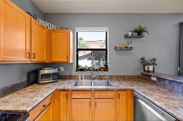3427 W 89th Ter, Hialeah, FL 33018 - kitchen with dishwasher and a sink
