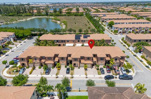 3427 W 89th Ter, Hialeah, FL 33018 - aerial view of residential area featuring a large body of water