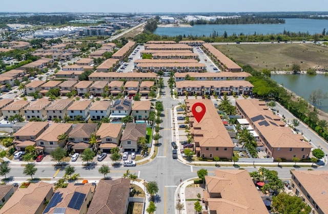 3427 W 89th Ter, Hialeah, FL 33018 - aerial view of residential area with a large body of water