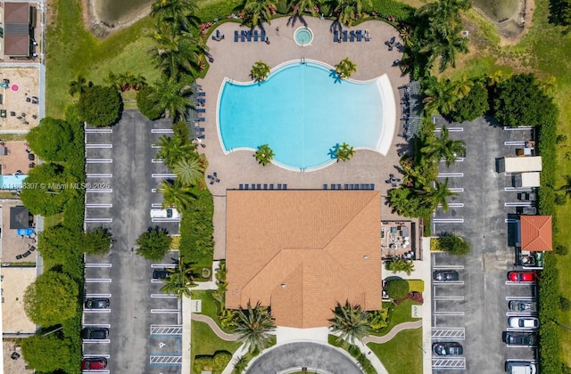 3427 W 89th Ter, Hialeah, FL 33018 - drone / aerial view of a pool