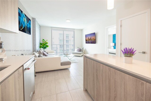 3900 Biscayne Blvd Unit S-1118, Miami, FL 33137 - living room featuring light tile patterned floors