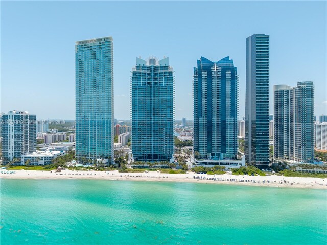 17001 Collins Ave Unit 2501, Sunny Isles Beach, FL 33160 - bird's eye view of unending shoreline and city skyline