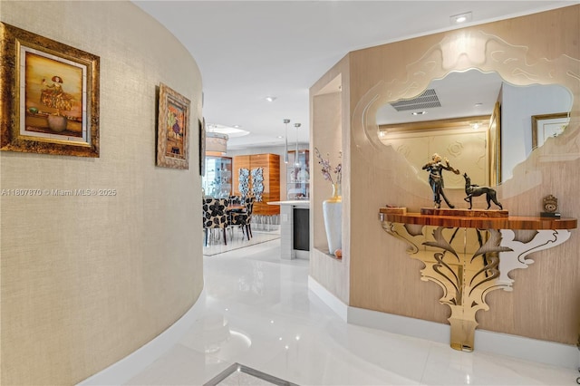 17001 Collins Ave Unit 2501, Sunny Isles Beach, FL 33160 - hall featuring recessed lighting