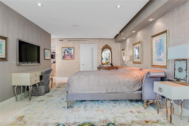 17001 Collins Ave Unit 2501, Sunny Isles Beach, FL 33160 - bedroom featuring baseboards and recessed lighting