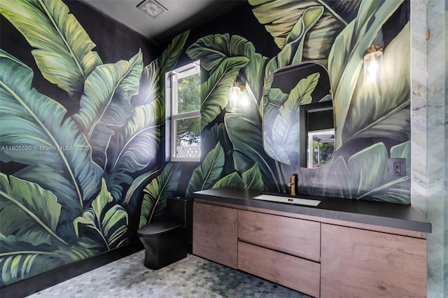 9192 Picot Ct, Boynton Beach, FL 33472 - half bathroom with vanity and toilet