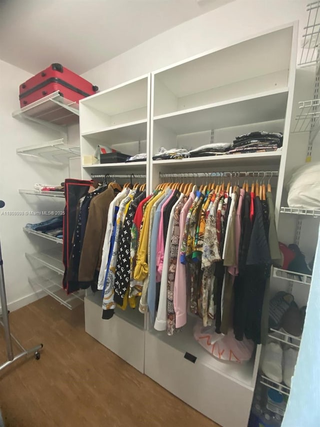 3406 W 88th St, Hialeah, FL 33018 - spacious closet with wood finished floors