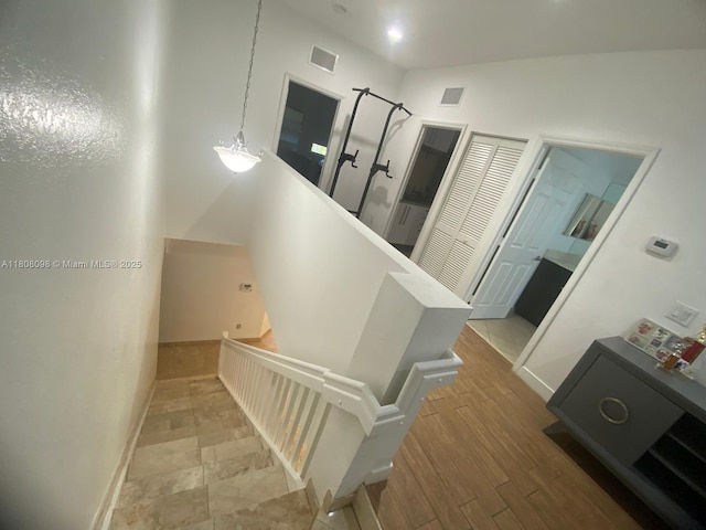 3406 W 88th St, Hialeah, FL 33018 - stairway with baseboards