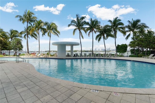1330 W Ave Unit 902, Miami Beach, FL 33139 - community pool featuring a patio