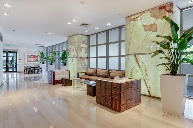 1330 W Ave Unit 902, Miami Beach, FL 33139 - community lobby featuring recessed lighting