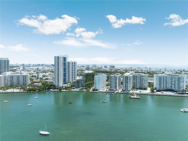 1330 W Ave Unit 902, Miami Beach, FL 33139 - view of urban area with a nearby body of water