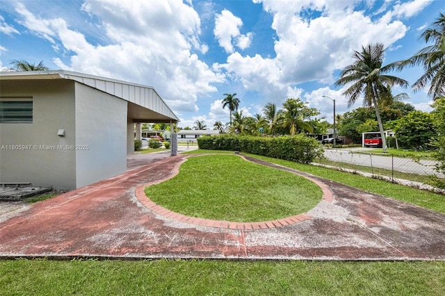 6871 SW 18th St, North Lauderdale, FL 33068 - view of yard