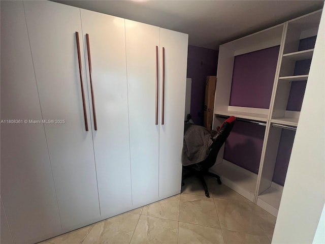 1750 N Bayshore Dr Unit 1410, Miami, FL 33132 - spacious closet with light tile patterned flooring