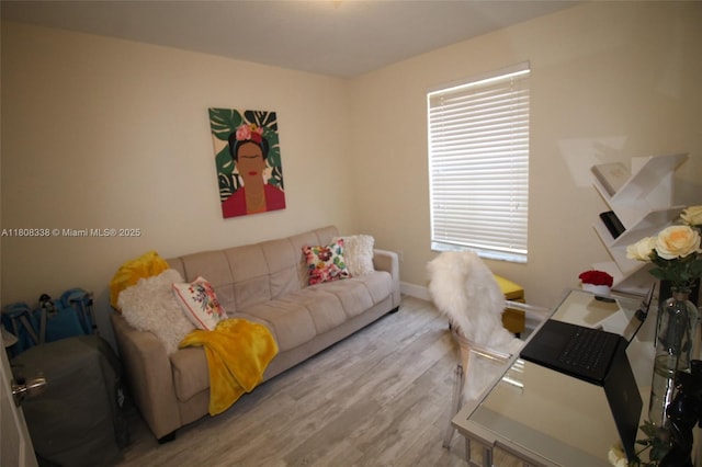 3045 SW 129th Way Unit 152, Miramar, FL 33027 - office featuring wood finished floors and baseboards