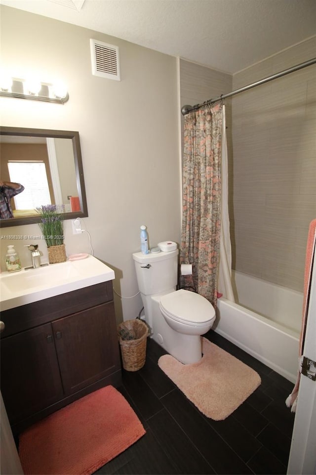 3045 SW 129th Way Unit 152, Miramar, FL 33027 - bathroom with vanity, shower / bathtub combination with curtain, and toilet