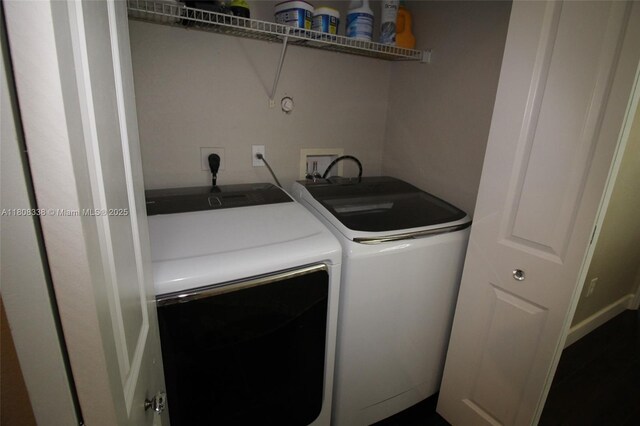 3045 SW 129th Way Unit 152, Miramar, FL 33027 - laundry room with separate washer and dryer