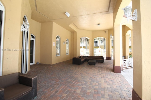 3045 SW 129th Way Unit 152, Miramar, FL 33027 - view of patio / terrace featuring an outdoor living space