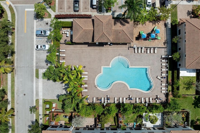 9618 Waterview Way, Parkland, FL 33076 - bird's eye view of a pool