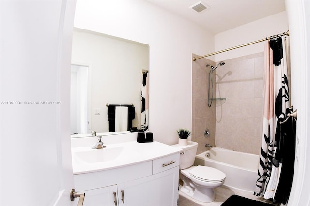 21068 NE 8th Ave, Miami, FL 33179 - full bathroom featuring vanity, toilet, and shower / tub combo