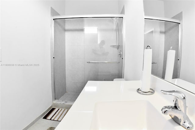 21068 NE 8th Ave, Miami, FL 33179 - bathroom with a sink and a stall shower