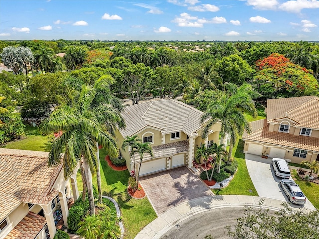 3945 Heron Ridge Ln, Weston, FL 33331 - aerial view of property and surrounding area