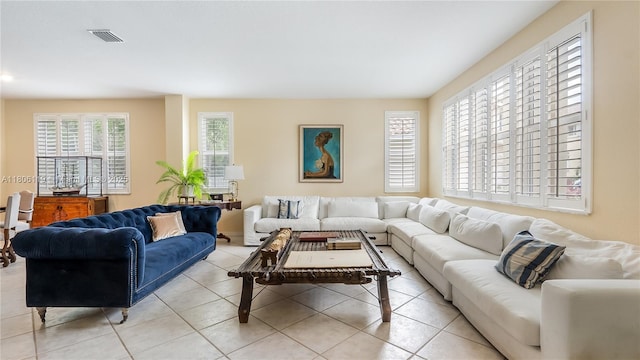 3945 Heron Ridge Ln, Weston, FL 33331 - living room with light tile patterned floors