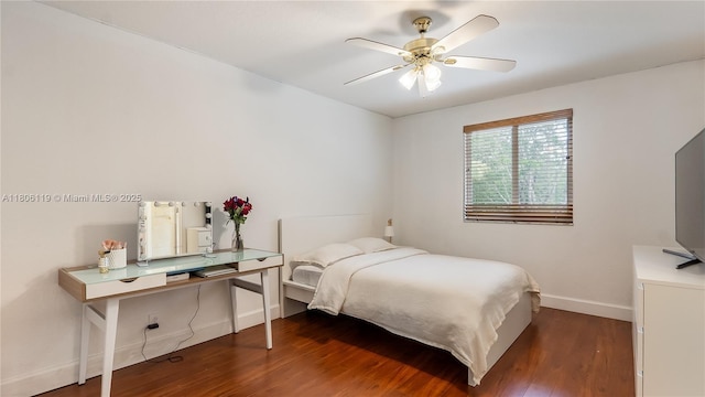 3945 Heron Ridge Ln, Weston, FL 33331 - bedroom featuring baseboards and wood finished floors
