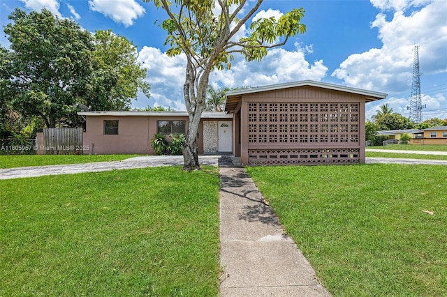 4960 NW 11th Ct, Lauderhill, FL 33313 - view of ranch-style home
