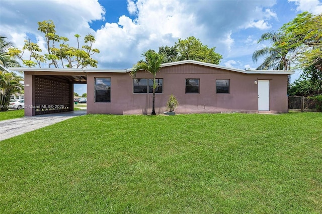 4960 NW 11th Ct, Lauderhill, FL 33313 - ranch-style home with stucco siding and concrete driveway