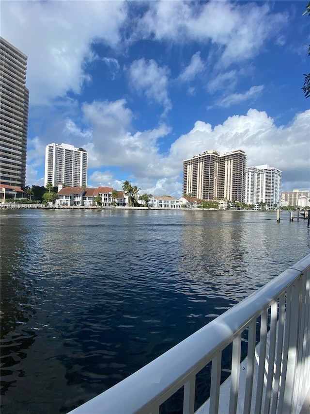 19390 Collins Ave Unit 217, Sunny Isles Beach, FL 33160 - water view with nearby urban area
