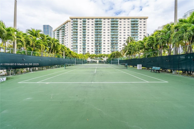 19390 Collins Ave Unit 217, Sunny Isles Beach, FL 33160 - view of tennis court