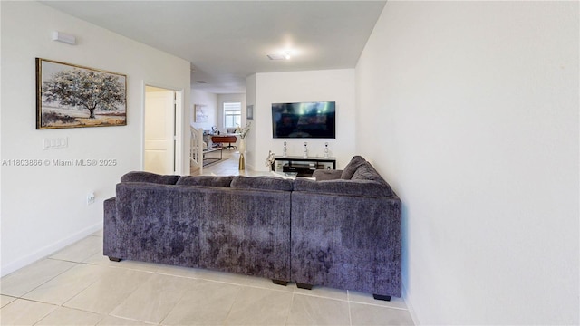 16233 SW 290th Ter, Homestead, FL 33033 - living room with baseboards and light tile patterned floors