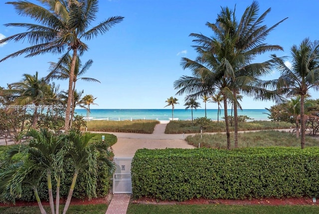 10225 Collins Ave Unit 604, Bal Harbour, FL 33154 - water view with nearby beach