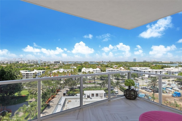 10225 Collins Ave Unit 604, Bal Harbour, FL 33154 - balcony featuring a view of city