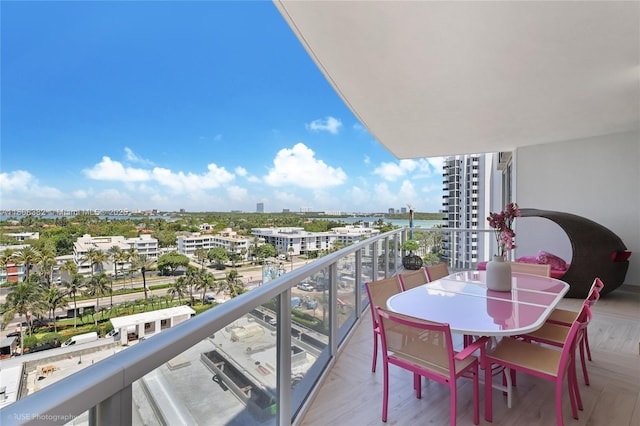 10225 Collins Ave Unit 604, Bal Harbour, FL 33154 - balcony with a city view