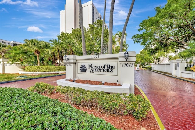 16919 N Bay Rd Unit 521, Sunny Isles Beach, FL 33160 - view of community sign