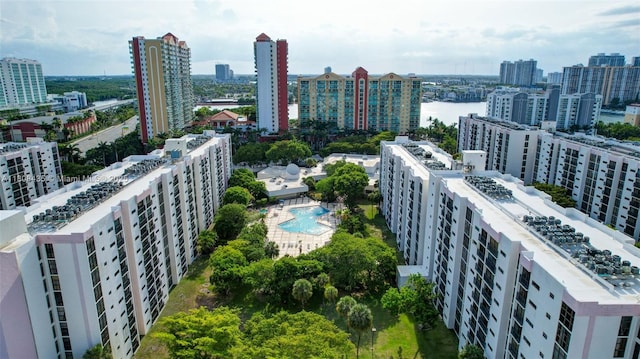 16919 N Bay Rd Unit 521, Sunny Isles Beach, FL 33160 - view of urban area featuring a pool area