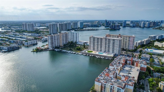 16919 N Bay Rd Unit 521, Sunny Isles Beach, FL 33160 - view of urban area with a large body of water