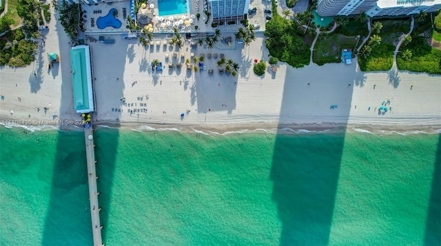 16919 N Bay Rd Unit 521, Sunny Isles Beach, FL 33160 - drone / aerial view of a nearby body of water