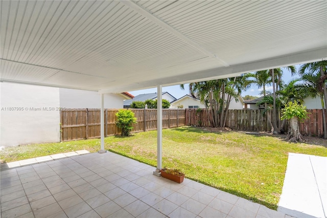 14234 SW 49th St, Miami, FL 33175 - view of yard with a patio