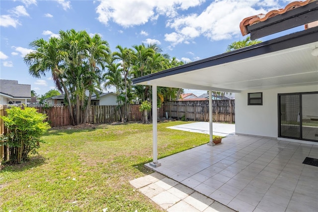 14234 SW 49th St, Miami, FL 33175 - view of yard featuring a patio area