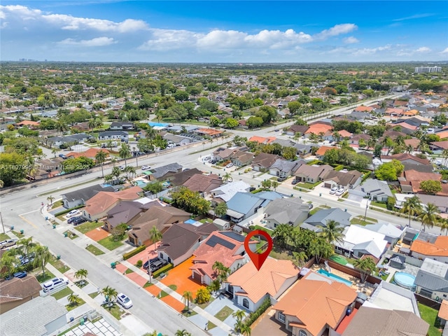 14234 SW 49th St, Miami, FL 33175 - aerial perspective of suburban area