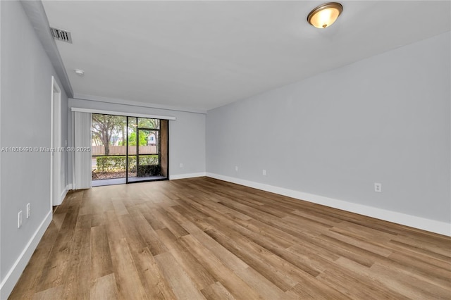 2288 SW 81st Ave Unit 2288, Miramar, FL 33025 - empty room with wood finished floors and baseboards