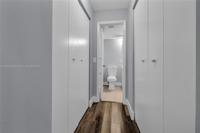 2288 SW 81st Ave Unit 2288, Miramar, FL 33025 - corridor featuring dark wood-style flooring