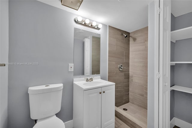 2288 SW 81st Ave Unit 2288, Miramar, FL 33025 - full bath with a tile shower, vanity, and toilet