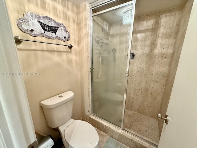 1800 NE 114th St Unit 1607, Miami, FL 33181 - full bathroom with toilet and a stall shower
