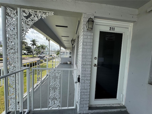 630 Layne Blvd Unit 211, Hallandale Beach, FL 33009 - entrance to property featuring covered porch